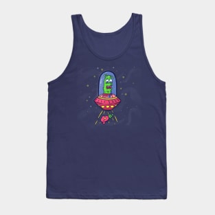 Flying cucumber Tank Top